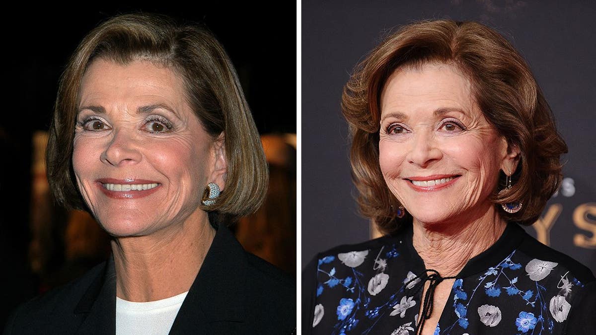 Jessica Walter in 2003 and 2017