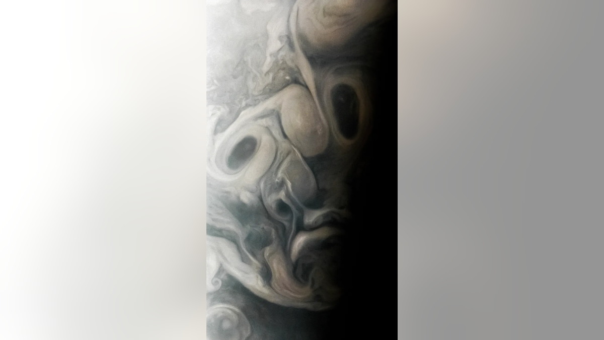 Face on Jupiter