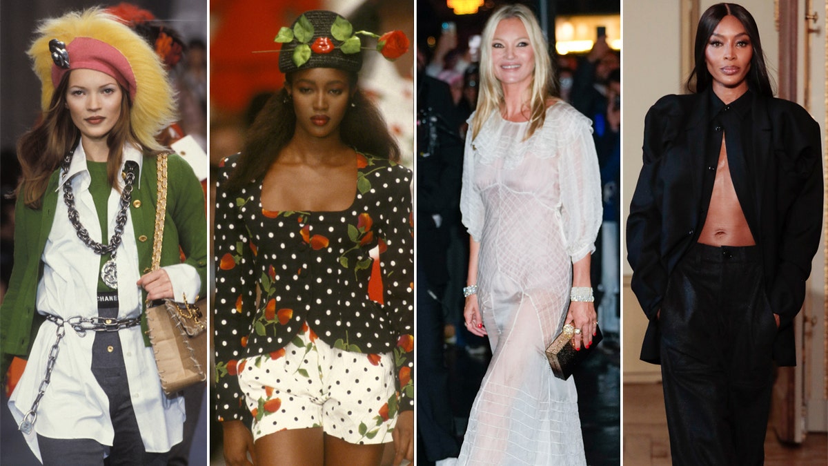 Kate Moss, Naomi Campbell: '80s, '90s models then and now | Fox News