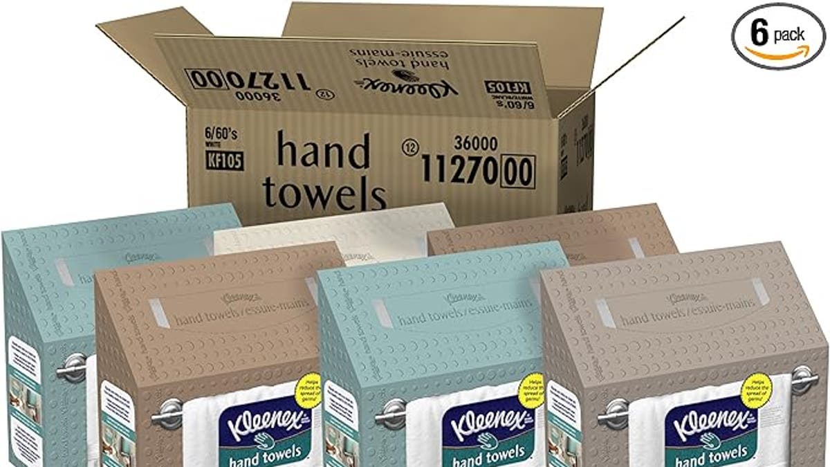 Kleenex White Hand Towels