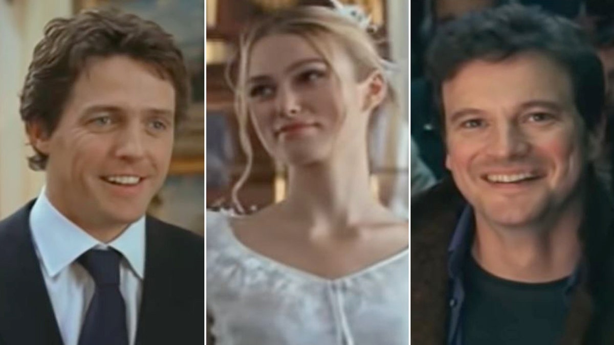 Hugh Grant, Keira Knightly, Colin Firth split