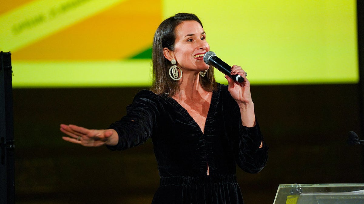 Lydia Fenet on stage
