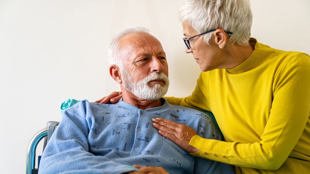 Man cancer patient