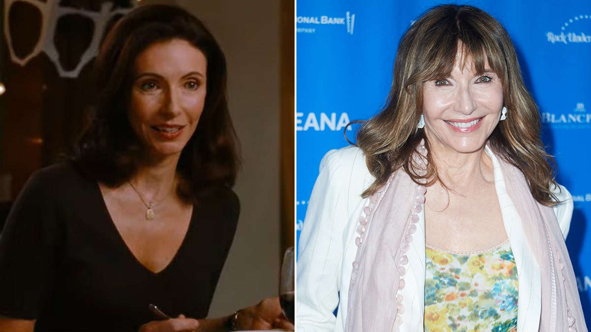 Mary Steenburgen then and now split