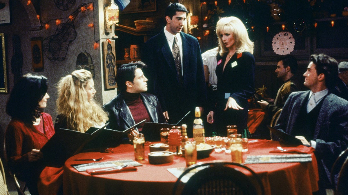 Morgan Fairchild recita nell'episodio di Friends