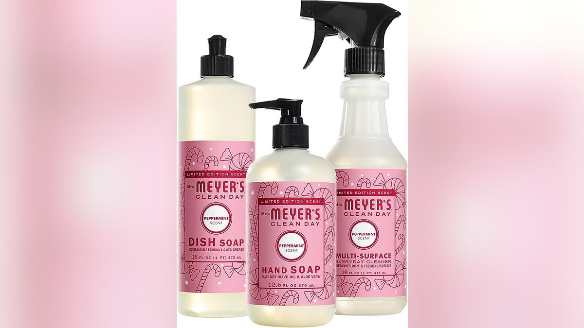 Mrs. Meyer's Peppermint Kitchen Set Dish Soap