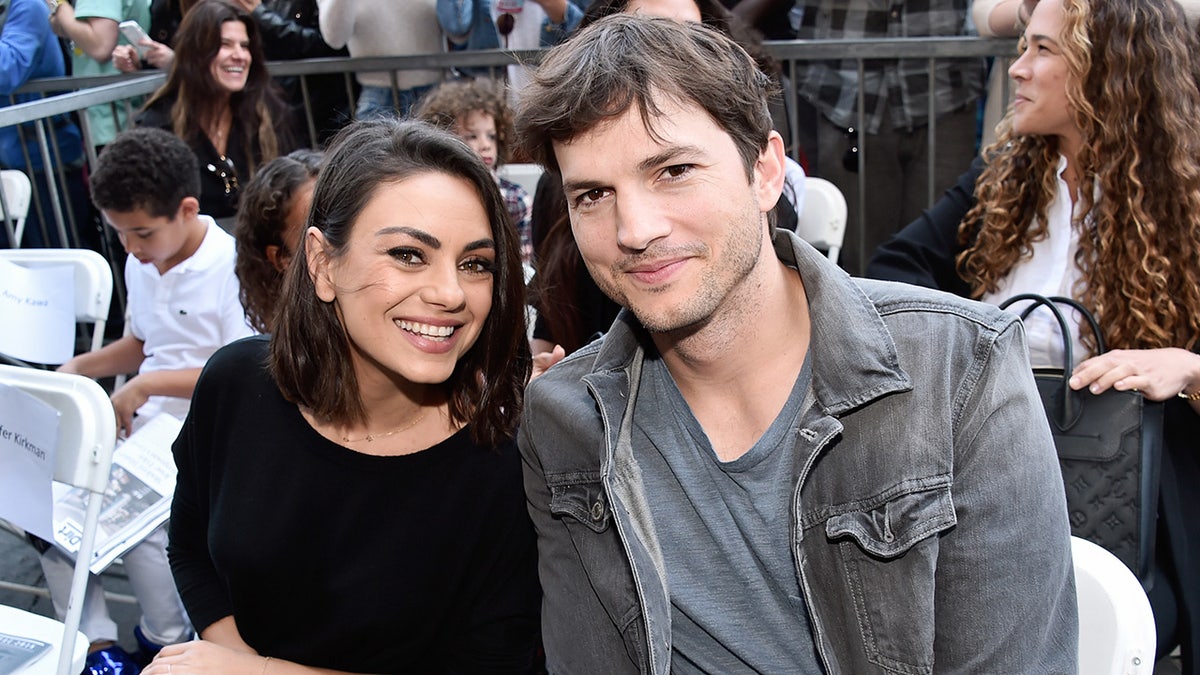 Mila Kunis with Ashton Kutcher