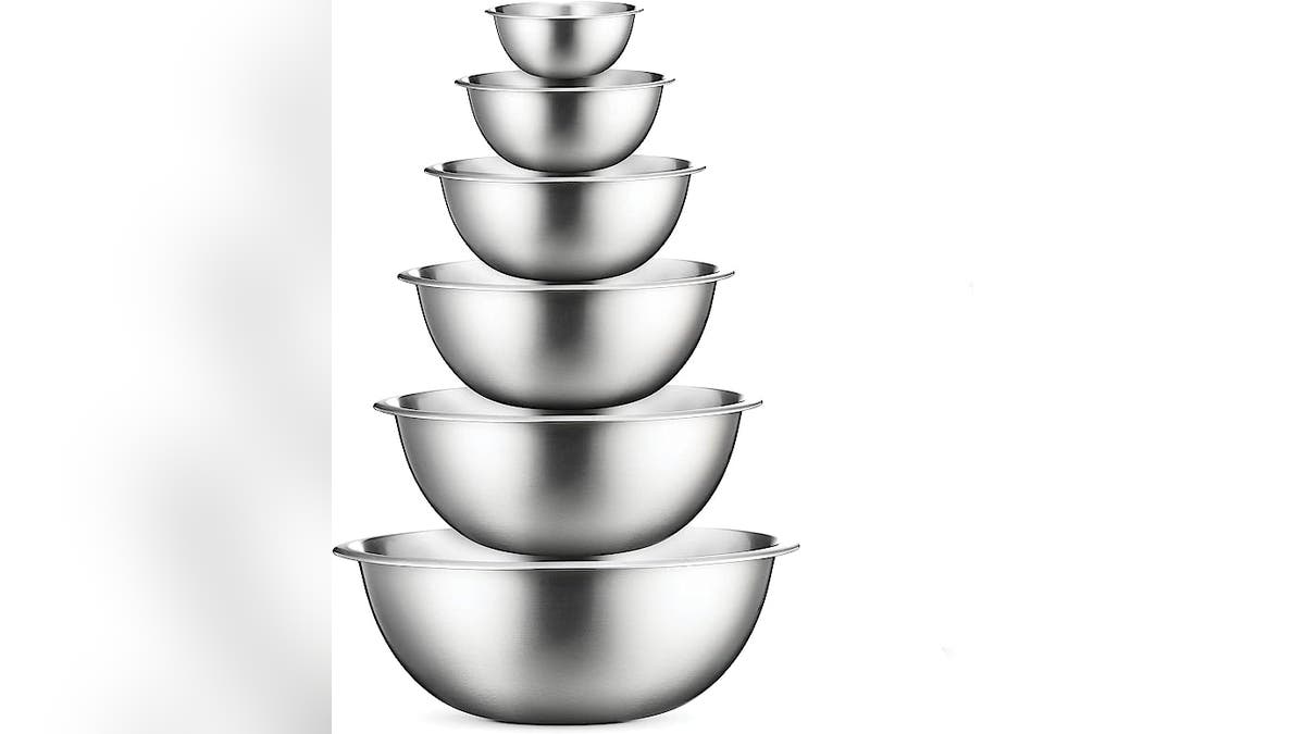 FineDine Stainless Steel Mixing Bowls