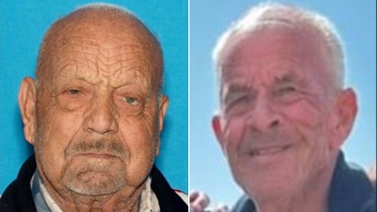 Images of Minas Khacheryan's brother, 86, Grigor Khacheryan, 78, brother who went missing last week while fishing near Los Angeles. 