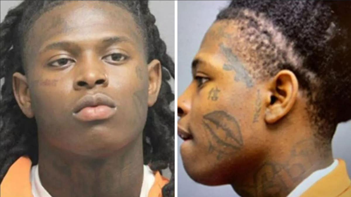A split of Naseem Isaiah Roulack's mugshots