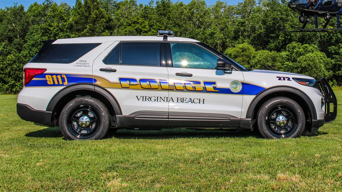 Virginia police car