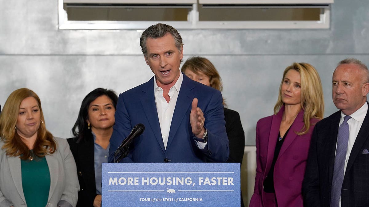 Newsom speaks