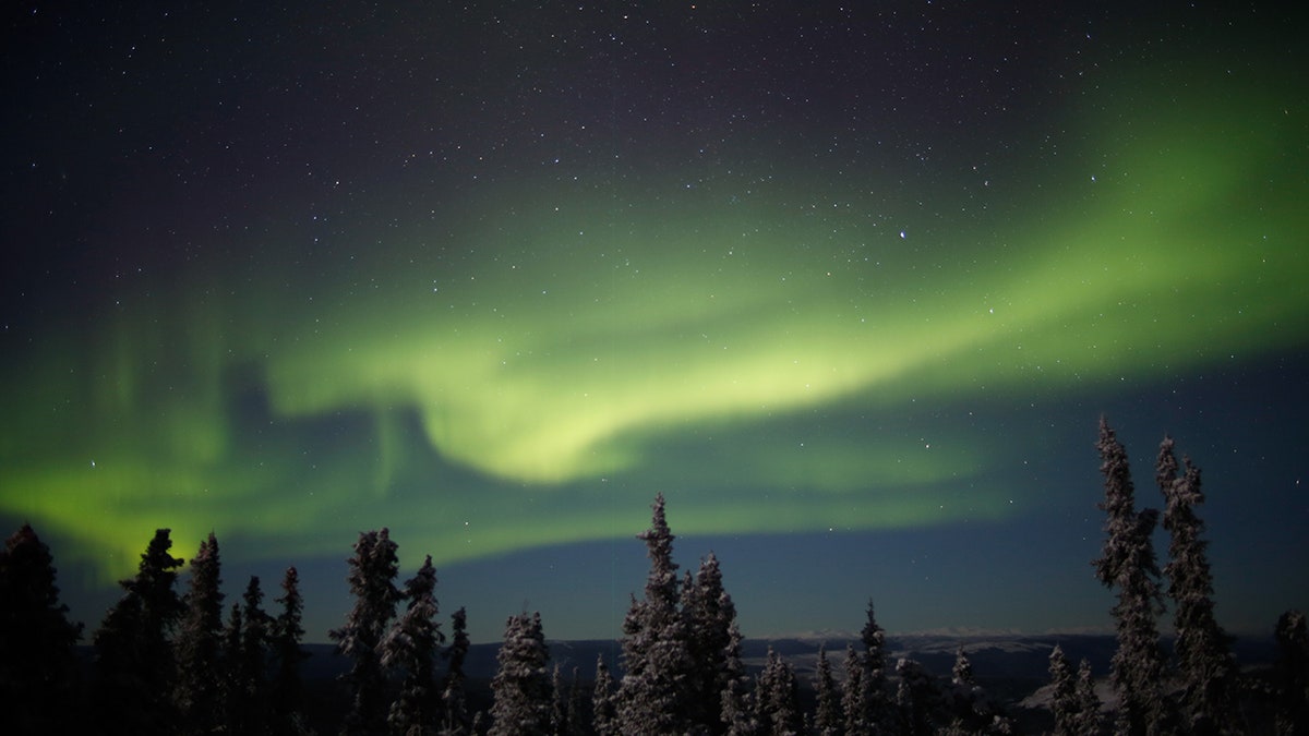 northern lights in fairbanks alaska