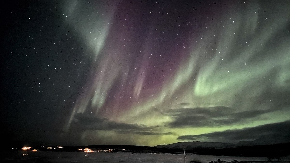 Northern Lights in the Swedish Laplands