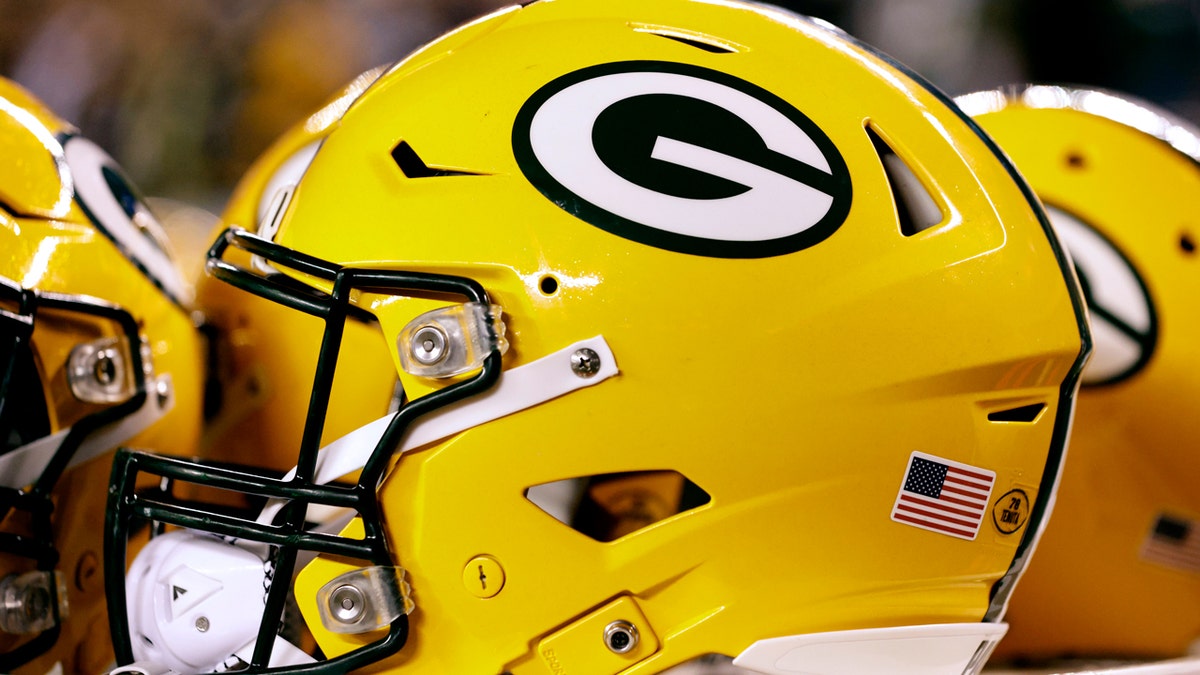Packers helmet