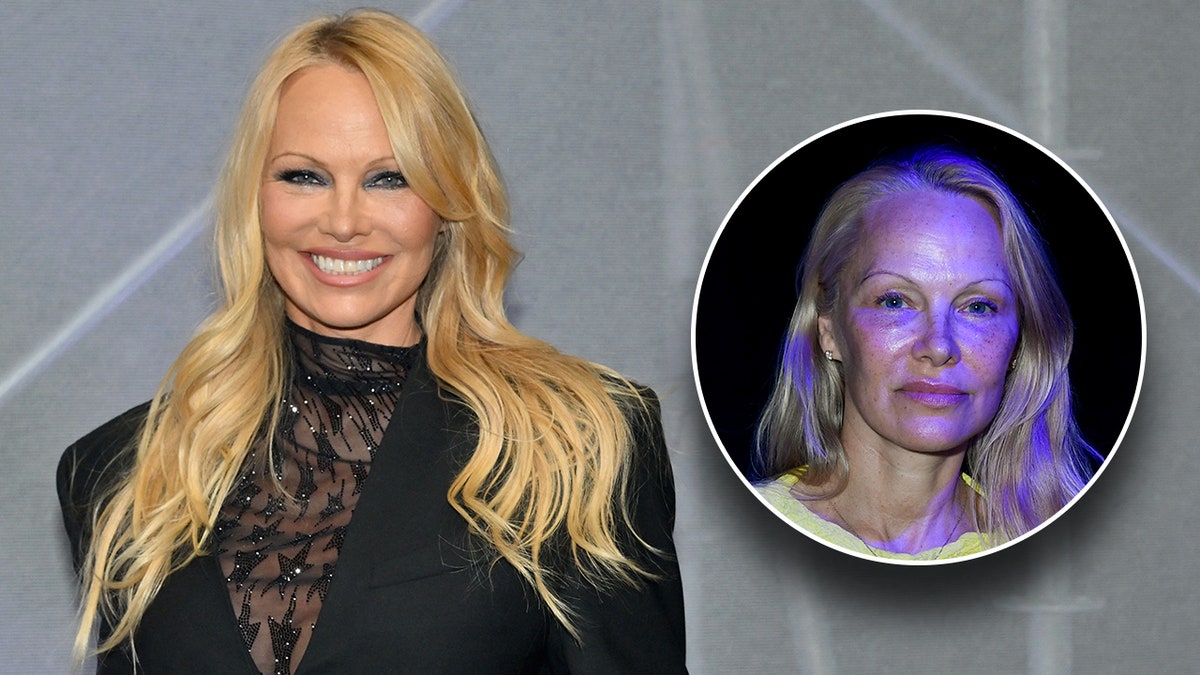 Pamela Anderson's natural look 'still takes two hours in front of