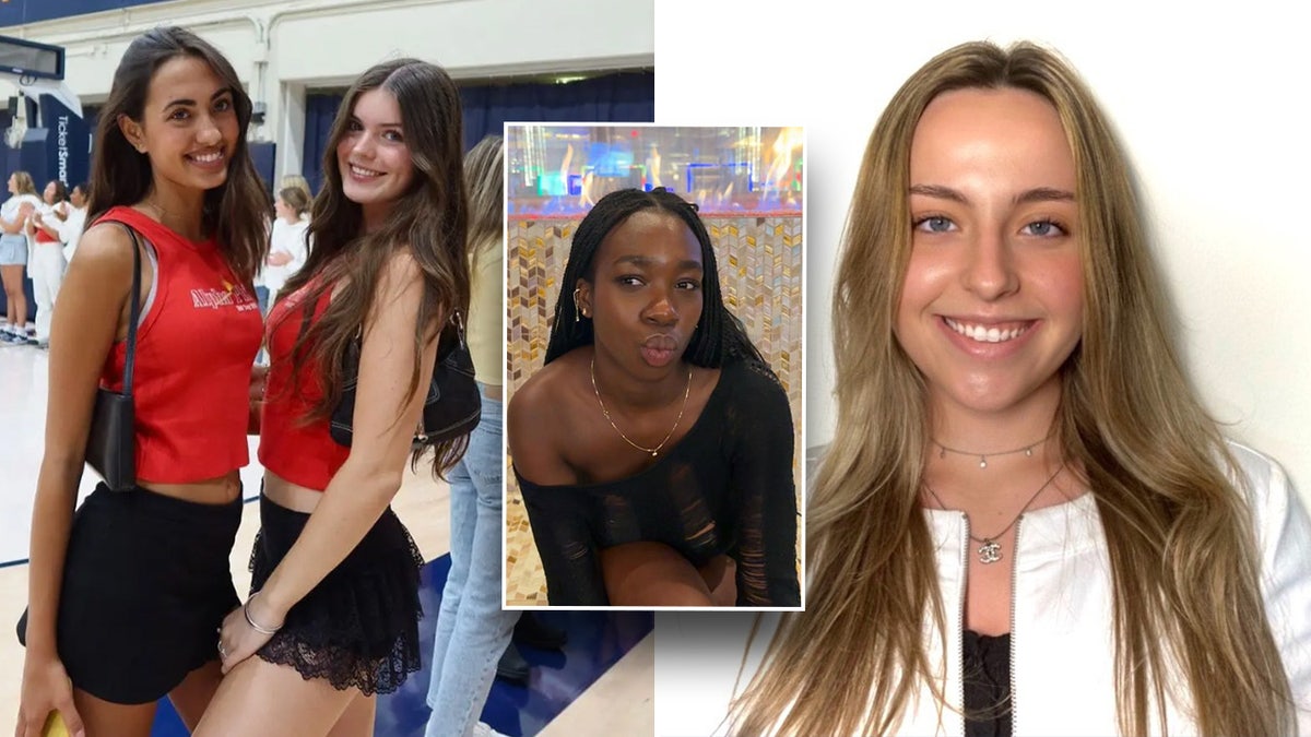 A montage of four women killed in a tragic collision.