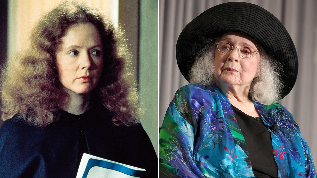 Piper Laurie then and now split