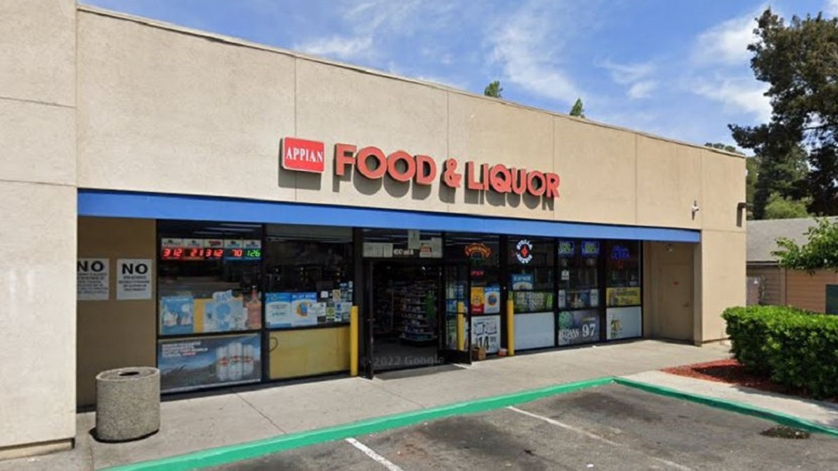 California convenience store clerk doused with kerosene and set on