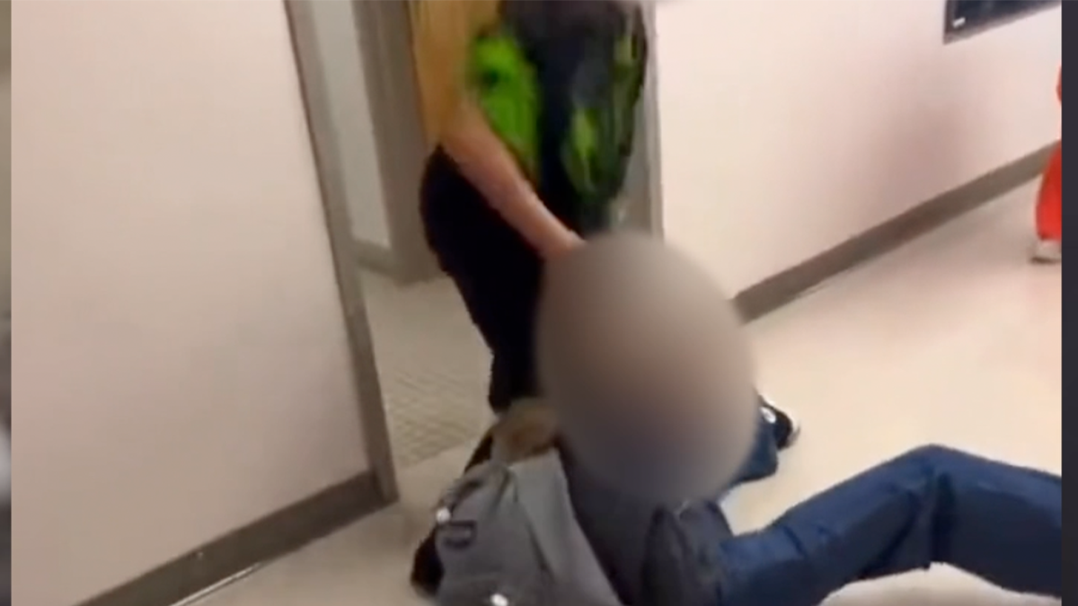 Middle school fight