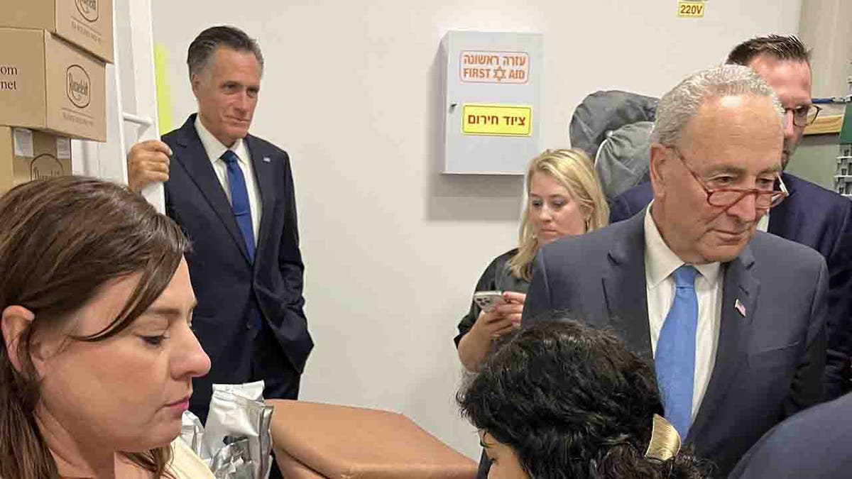 Schumer, Romney sheltering