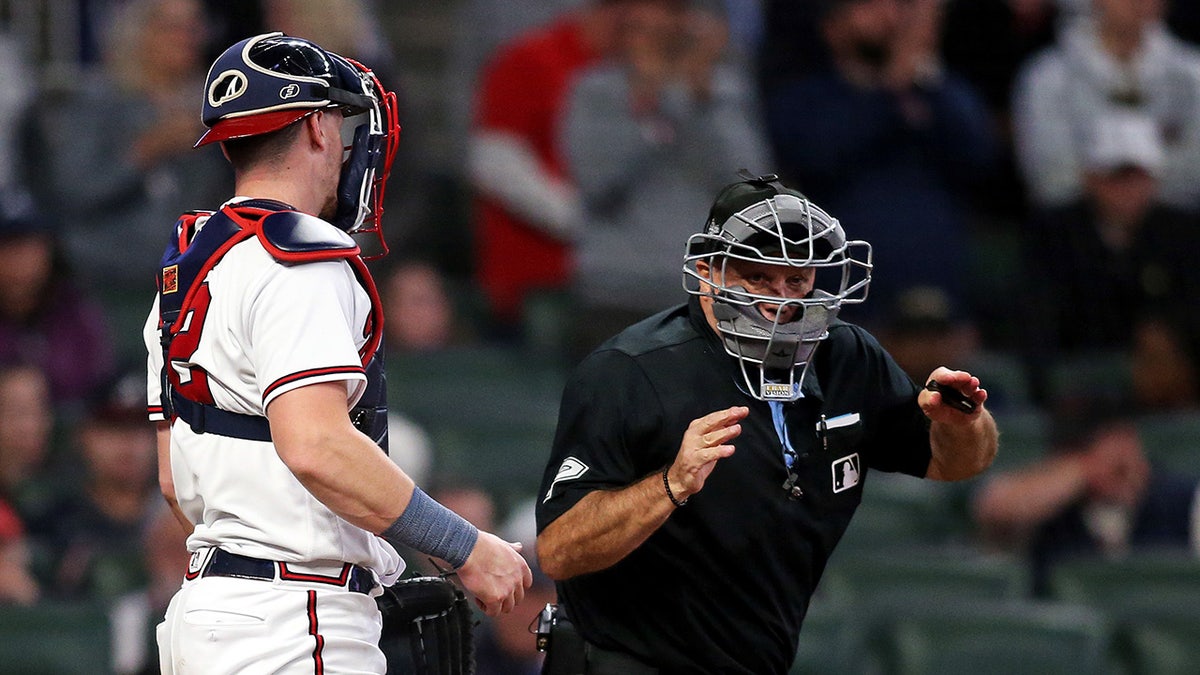 Atlanta Braves catcher Sean Murphy