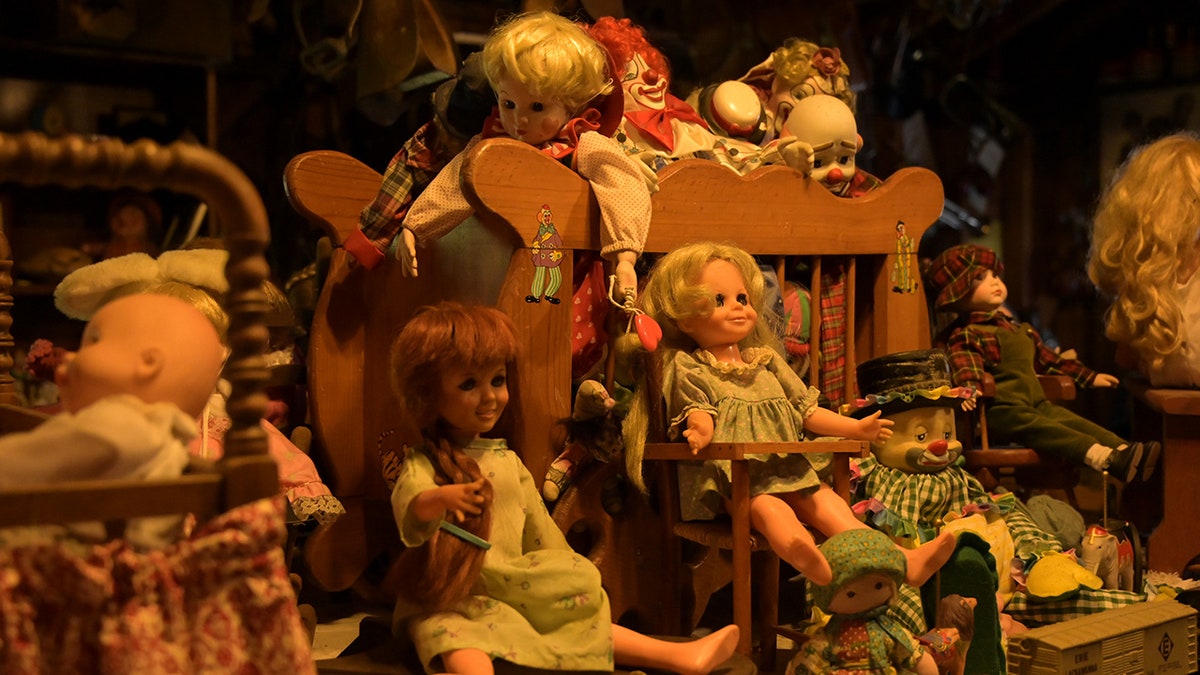 haunted mansion ghost costume spooky attic dolls