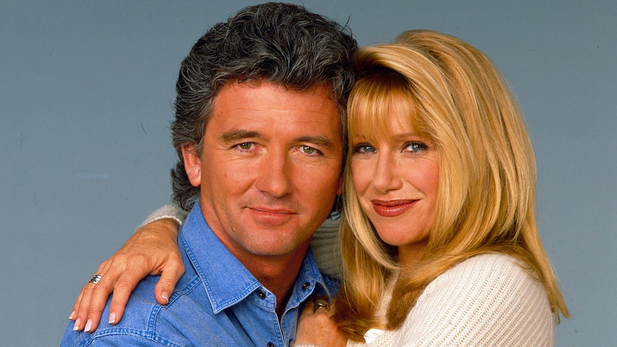 Patrick Duffy and Suzanne Somers star on "Step by Step"