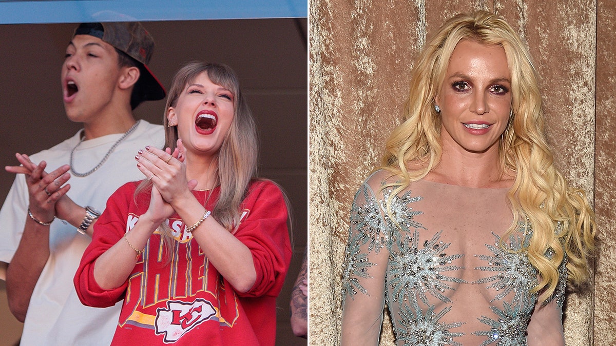 Taylor Swift fans worry after she spends time with Jackson Mahomes, Britney  Spears shares why she goes nude