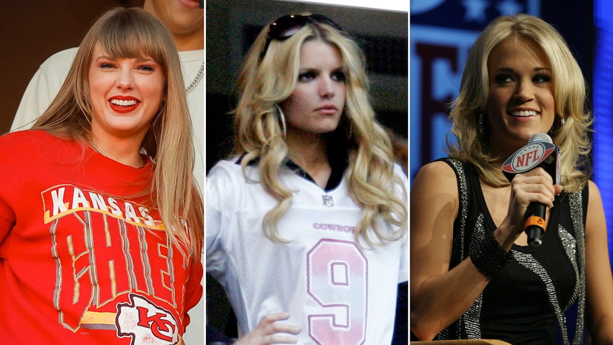 Taylor Swift, Travis Kelce break NFL WAG curse: Jessica Simpson, Carrie  Underwood once blamed for losses