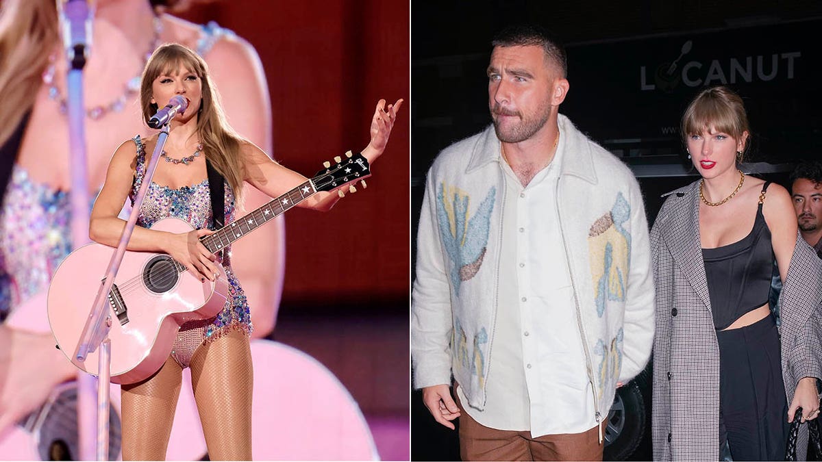Singer Taylor Swift and and NFL star Travis Kelce are spotted