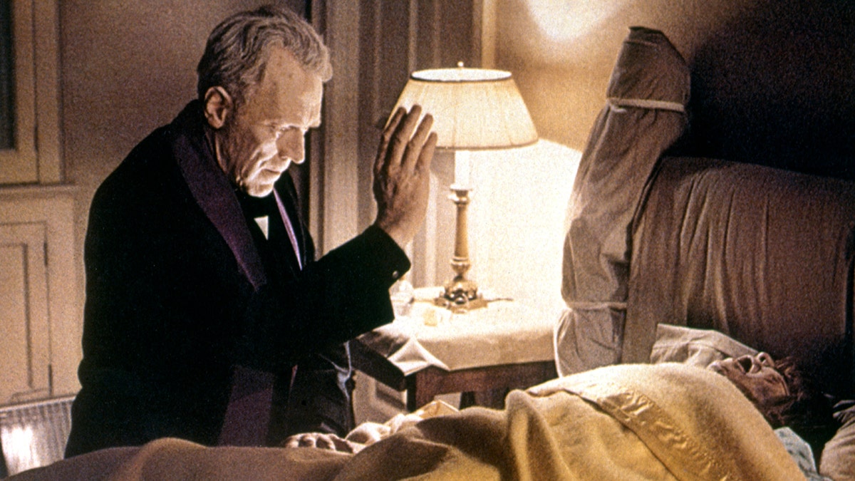 A scene from "The Exorcist"