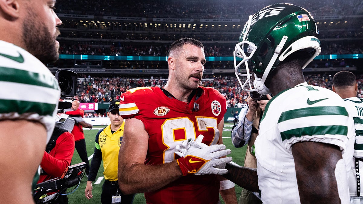 Travis Kelce against Jets