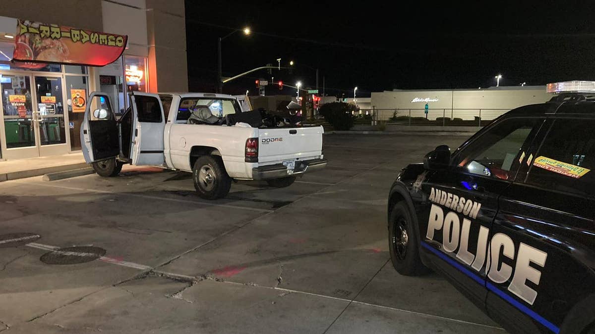 Suspect's pickup truck was found outside a store where they recovered eight abducted children