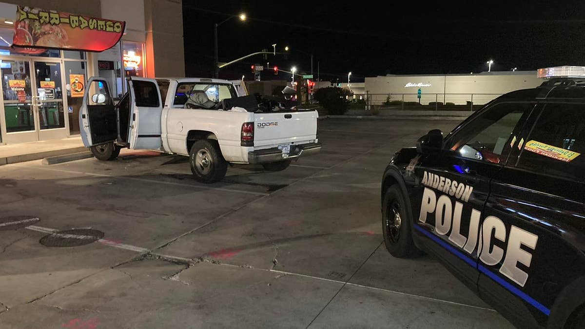 Suspect's pickup truck was found outside a store where they recovered eight abducted children
