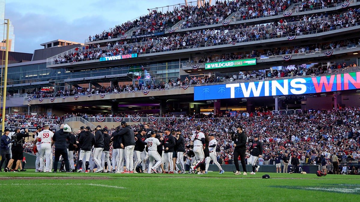 Twins celebrate