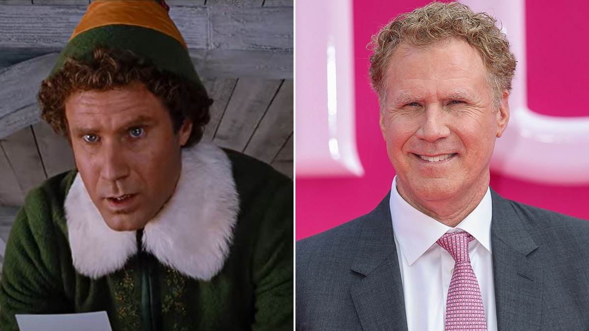 Will Ferrell then and now split