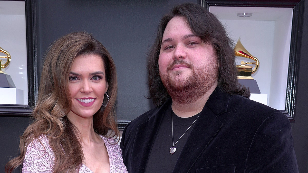 Wolfgang Van Halen and his wife Andraia Allsop