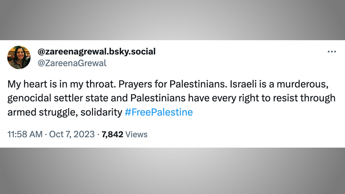 Zareena Grewal free palestine