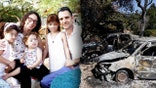 Dancyg family and burnt cars