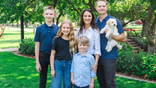 Jason VanRuler and his family.
