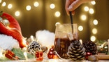 stirring hot chocolate