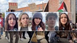 College student protest on Israel-Hamas war