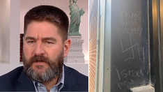 2nd Ave Deli owner says he was ‘shocked’ and ‘upset’ to see swastika drawn outside famed NYC eatery