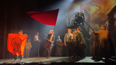 Just Stop Oil protesters interrupt 'Les Mis' performance in London, called 'stupid people' by angry crowd