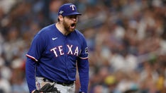 Rangers' Jordan Montgomery shuts down Rays to take Game 1 in wild card series