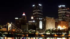 5 firefighters injured while responding to multi-building Pittsburgh blaze