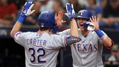 Rangers' powerhouse offense, Nathan Eovaldi's gem help clinch 2-game sweep of Rays in AL Wild Card Series