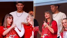 Taylor Swift parties with Jackson Mahomes as fans plead for her safety: 'Get her out of that box'