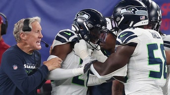 Seahawks sack Daniel Jones 10 times, sink team with interception TD